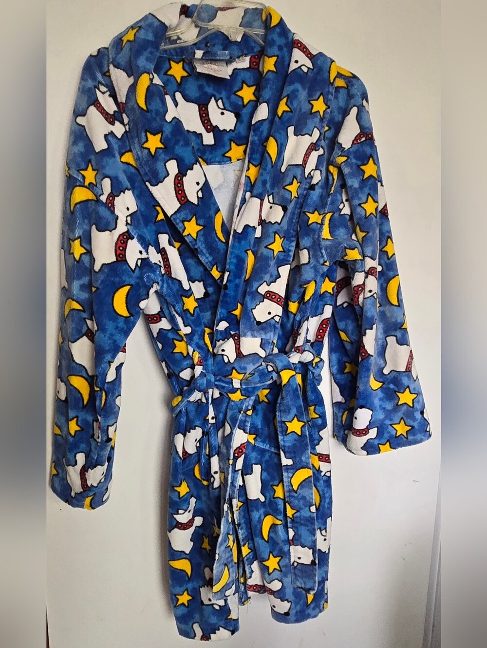 Vintage Scotty Dog Celestial Robe
